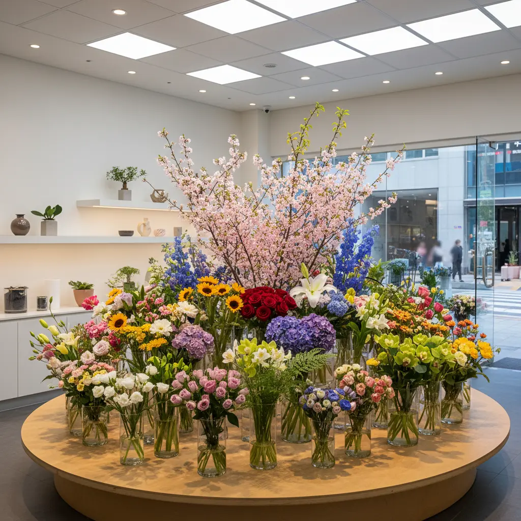 꽃 수명 연장의 핵심