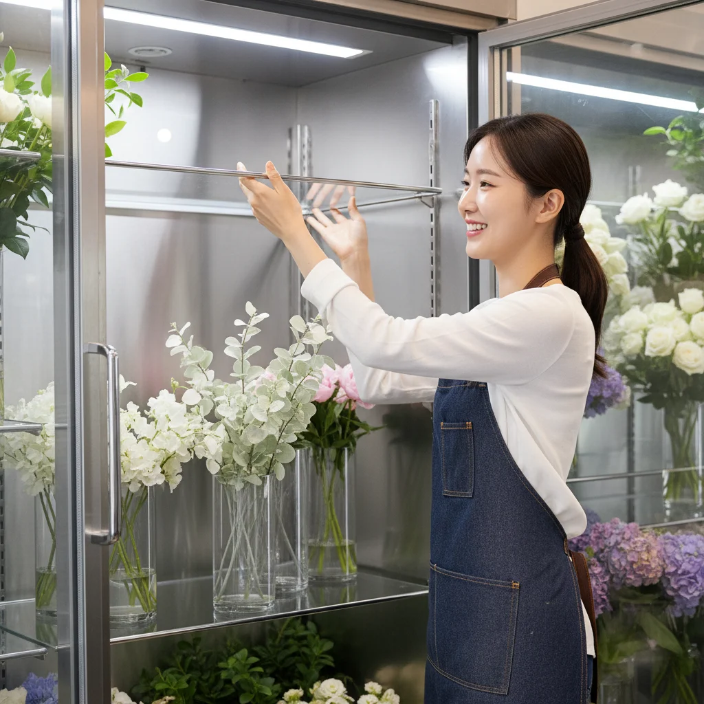 높이 조절 선반