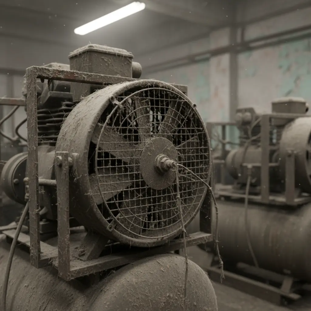 먼지 쌓인 콤프