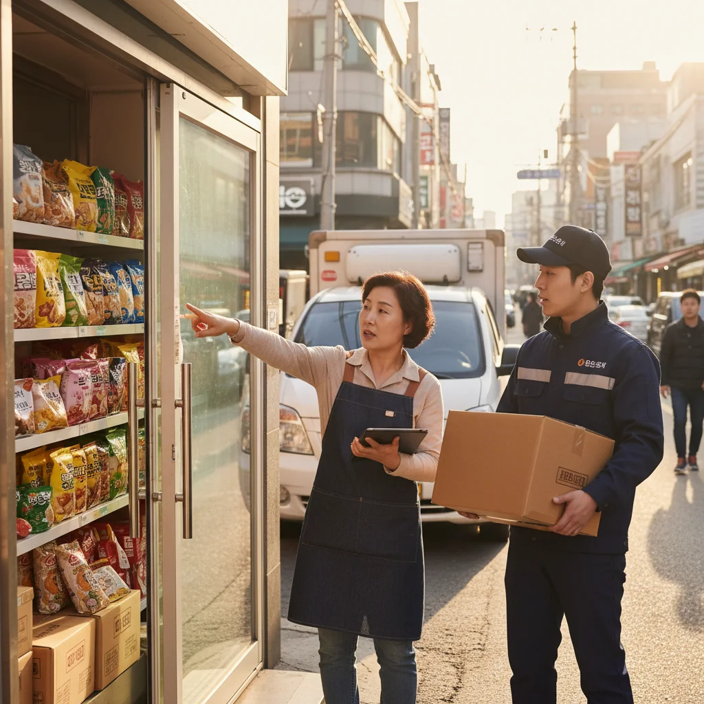 진입로 폭 측정