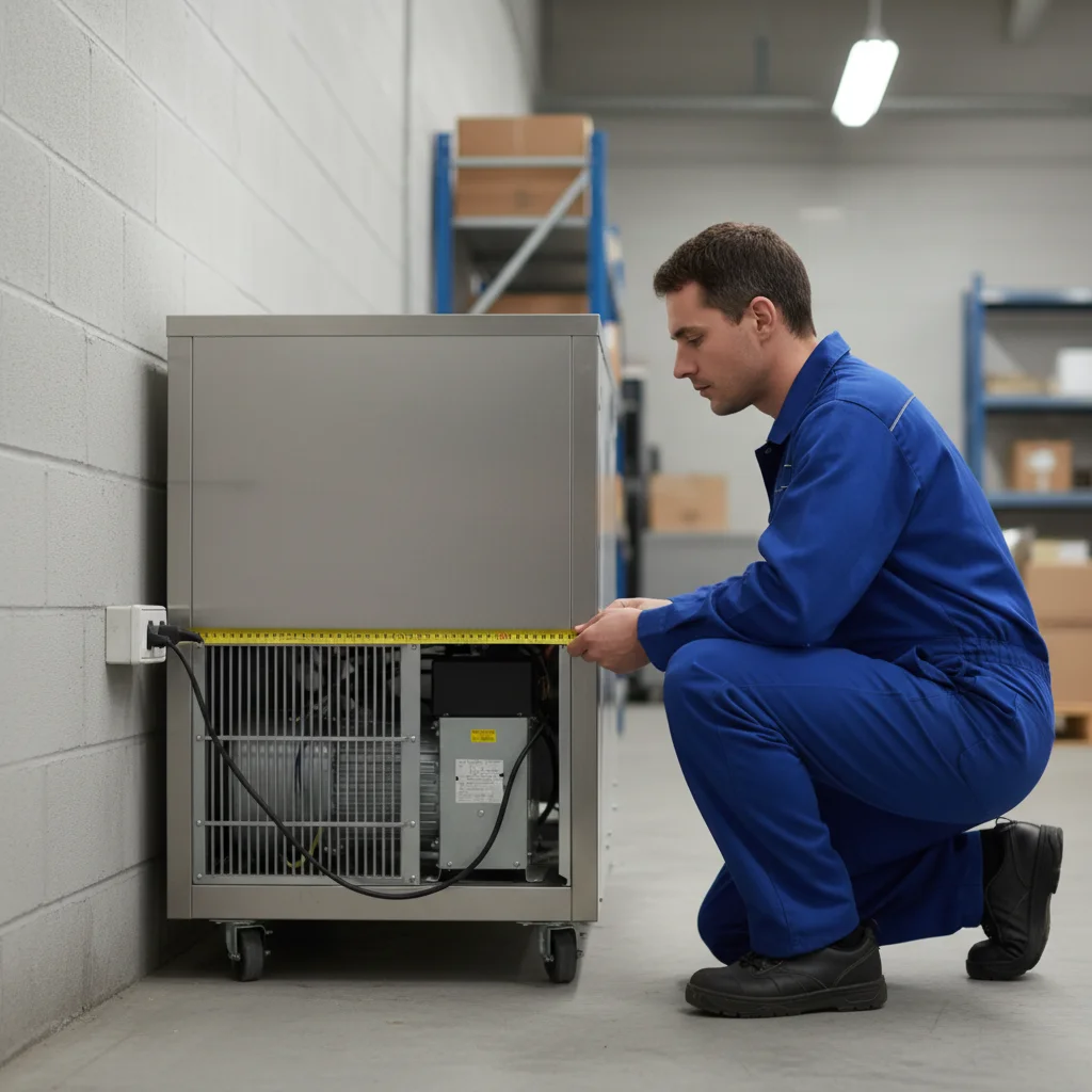 벽과의 거리 20cm