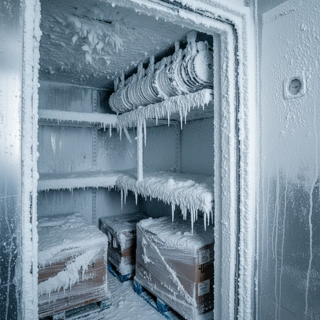 직냉식의 성에 문제