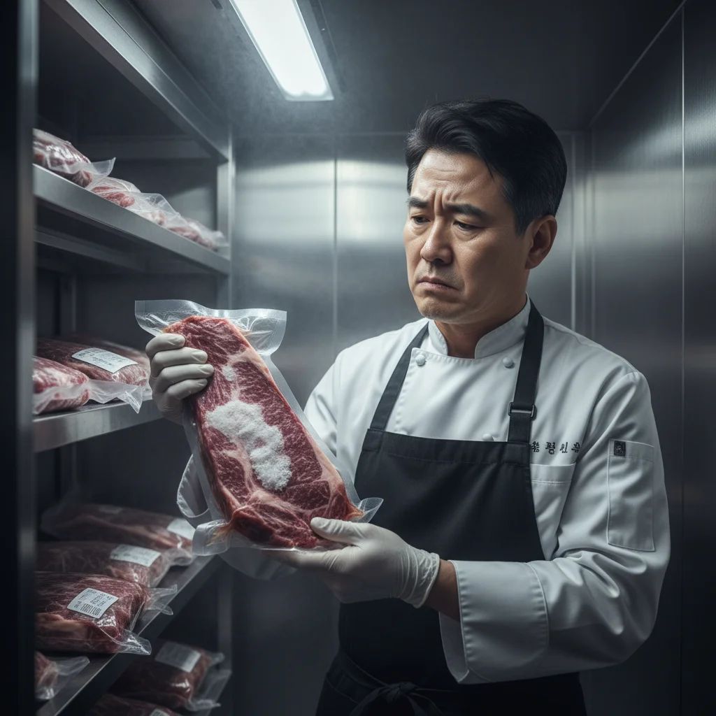 고기 맛, 냉동고가 결정합니다