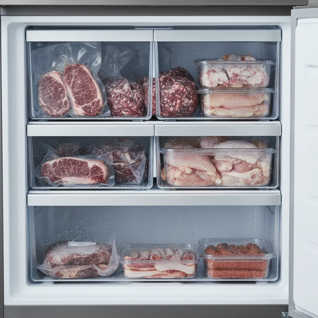 서랍형이 냉기를 잡아줍니다