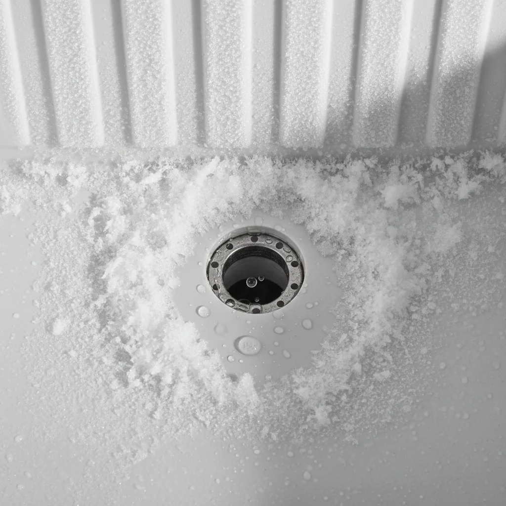 배수구 위치가 중요합니다