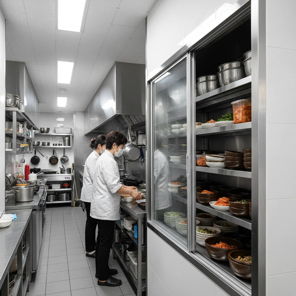 미닫이 도어 활용