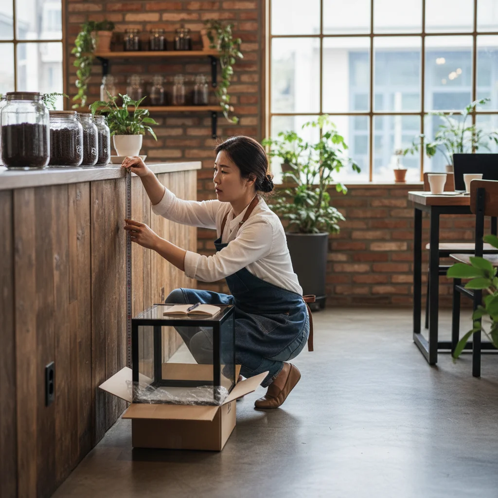 설치 전 사이즈 측정 필수