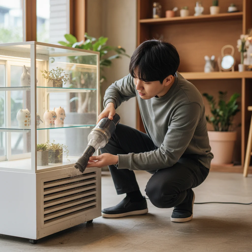 기계실 먼지 청소 필수