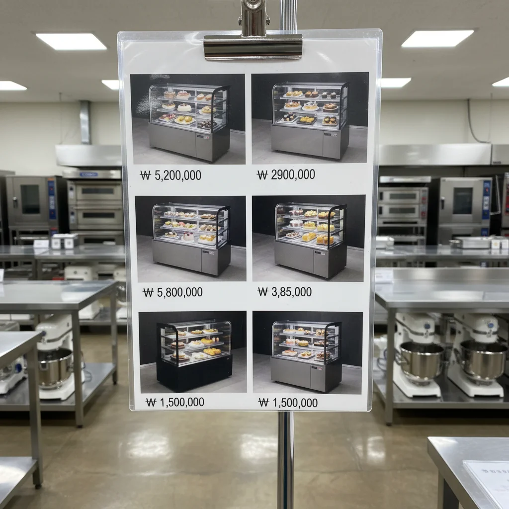 쇼케이스 가격 비교