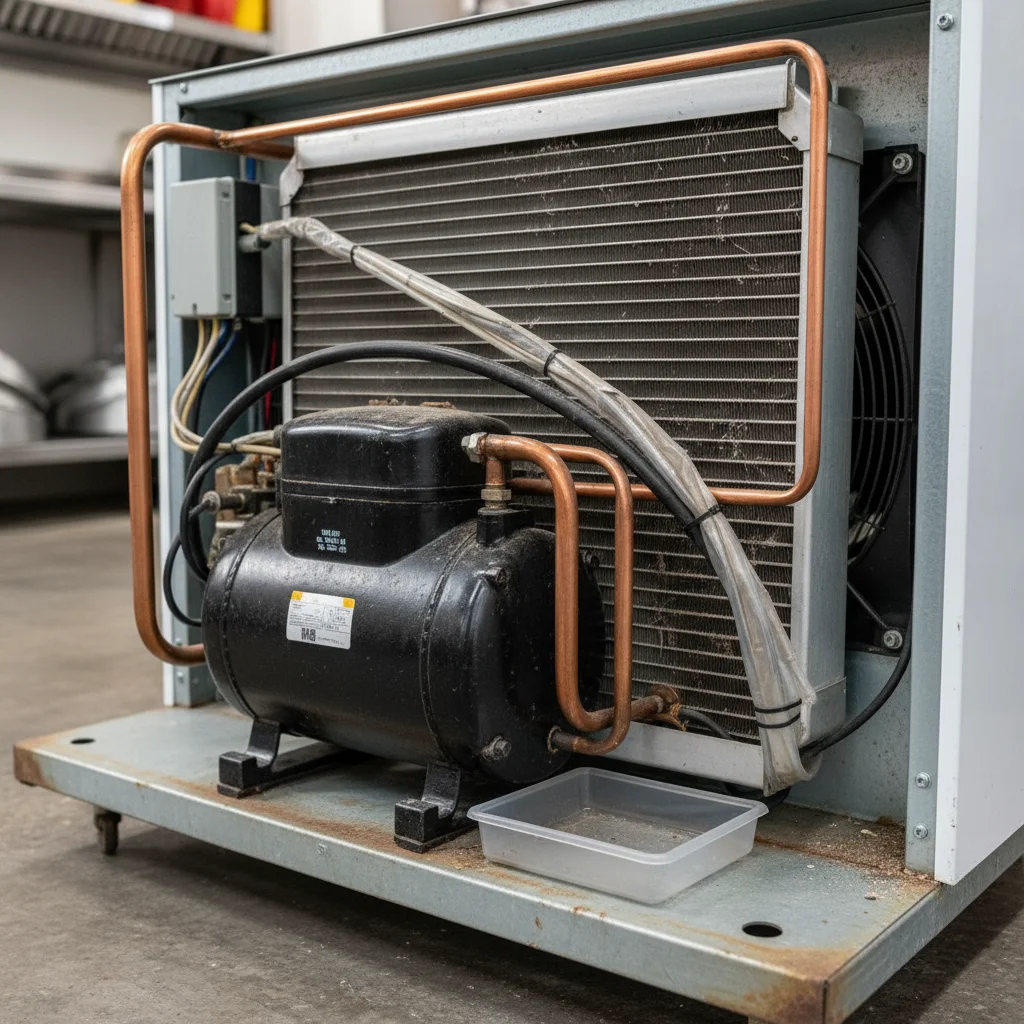 쇼케이스 핵심 부품 컴프레서