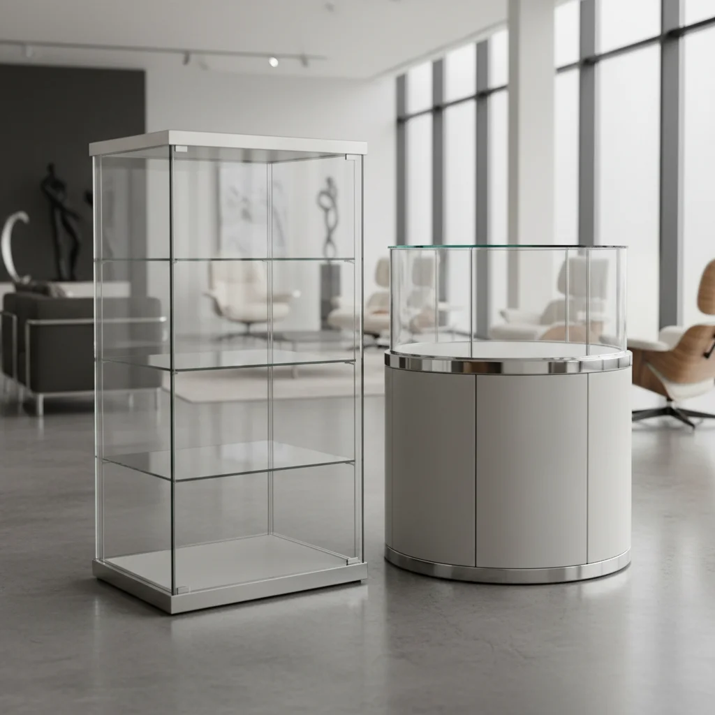 사각 vs 라운드 형태 비교