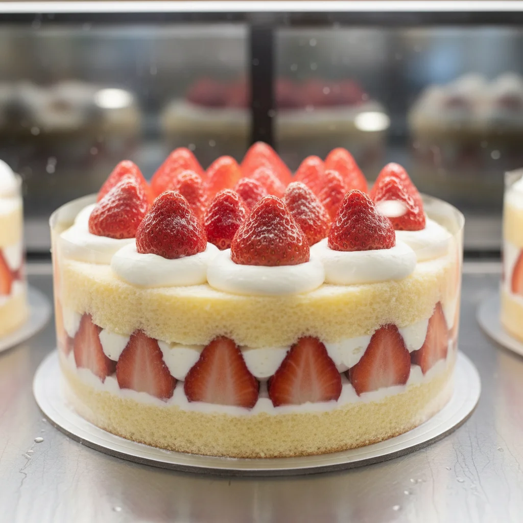 촉촉한 케이크 보관