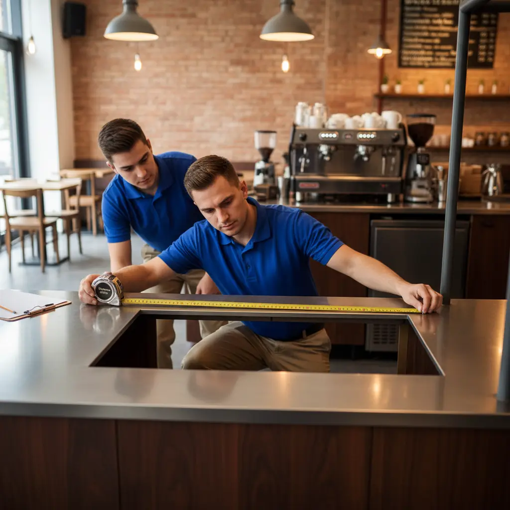 정확한 사이즈 측정