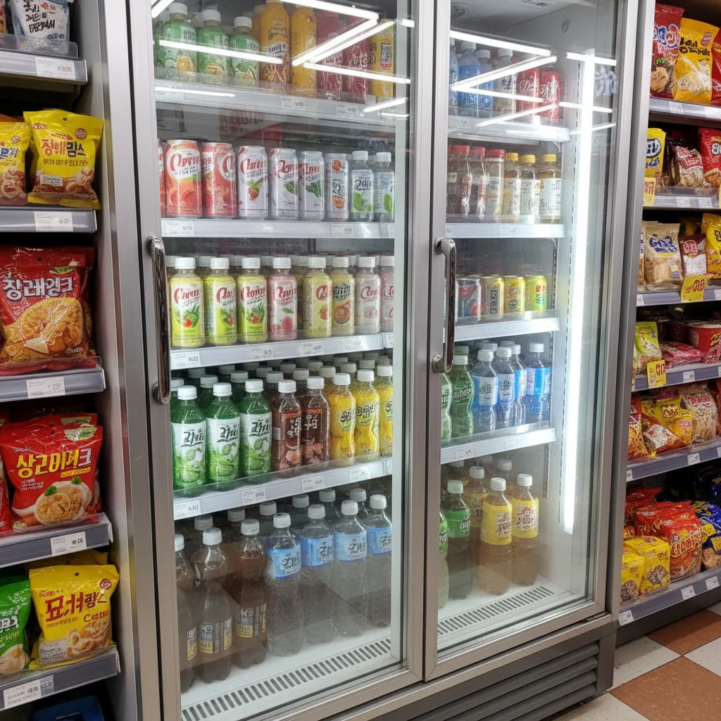 도어형 쇼케이스 디테일