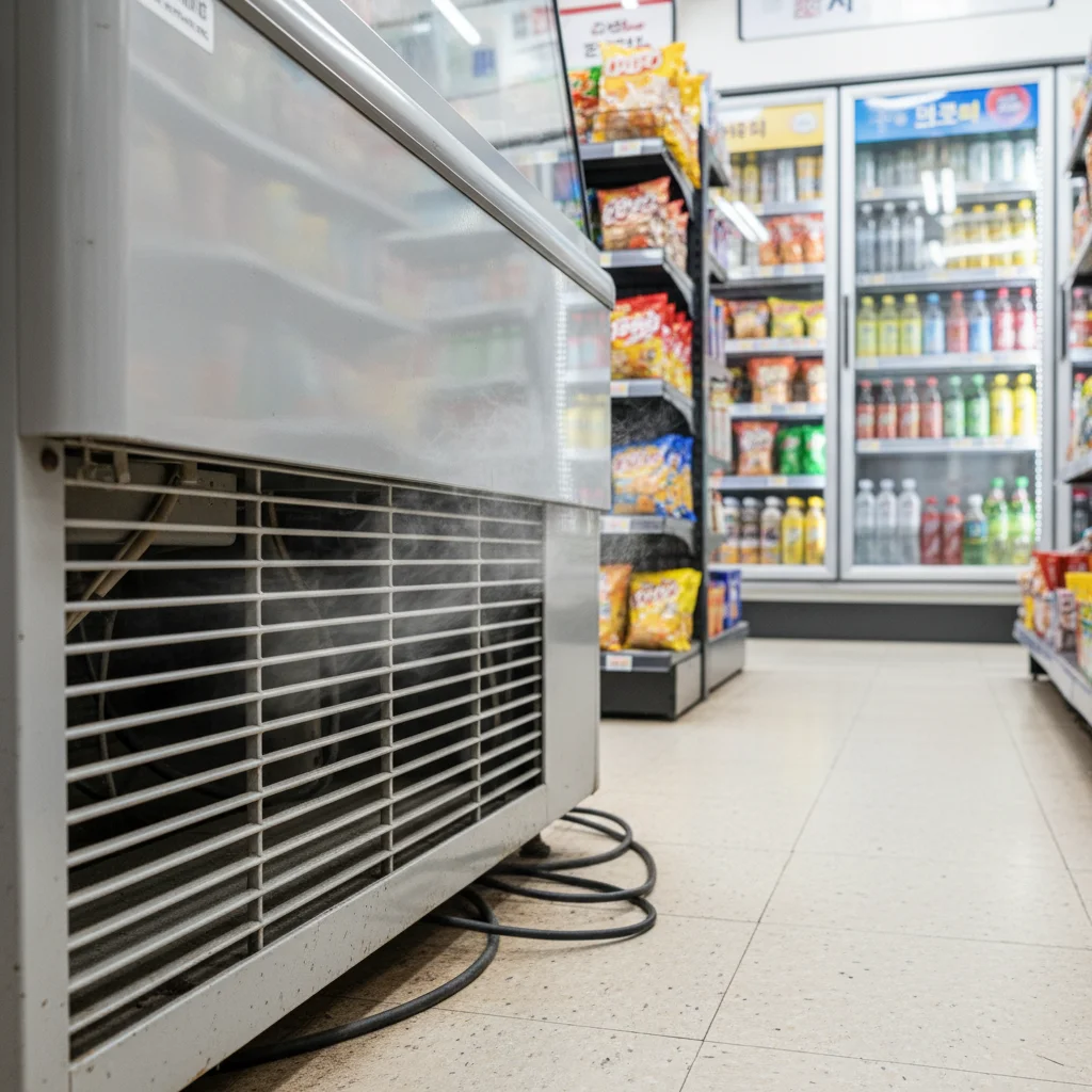 내장형의 열기 배출구