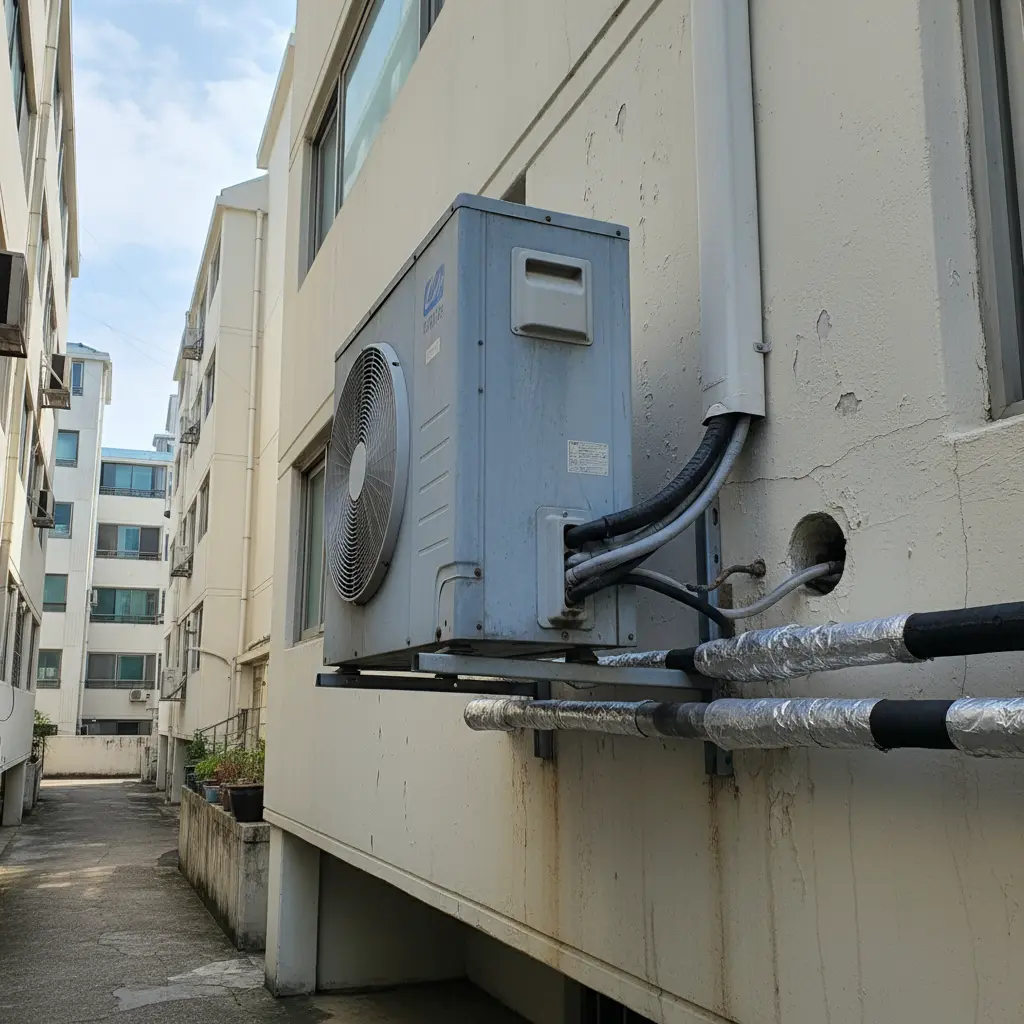 별치형 실외기 설치