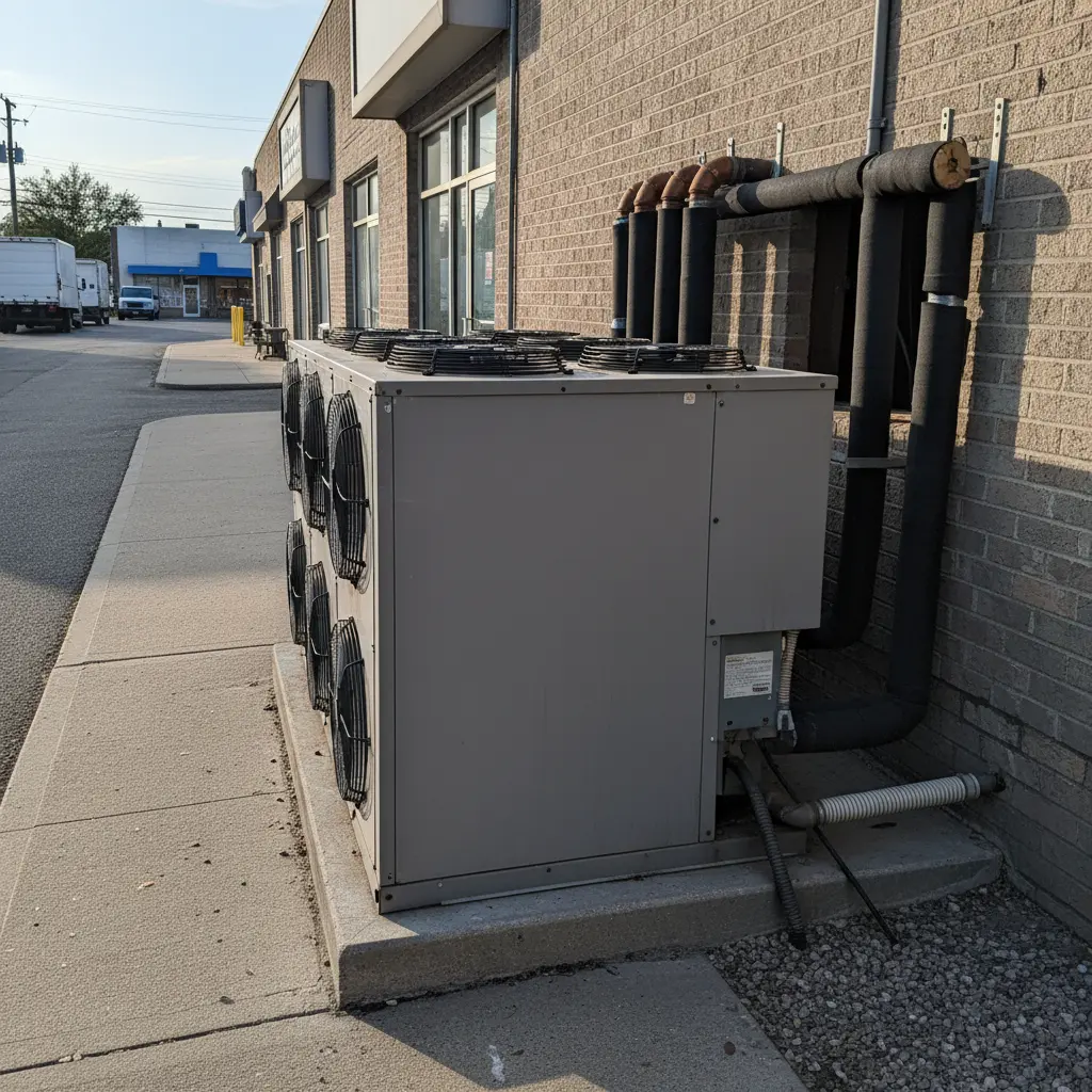 열기 없는 쾌적한 매장