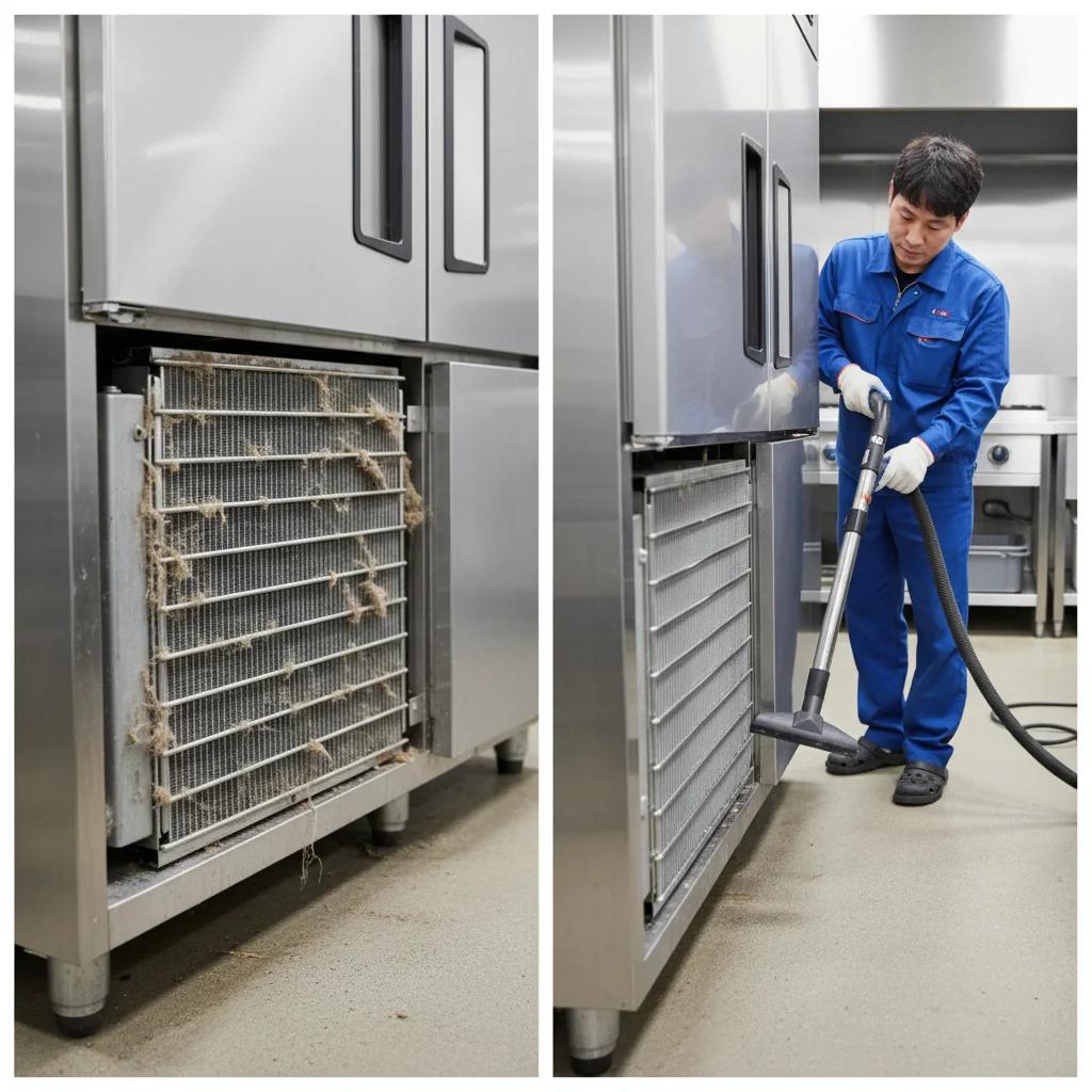 기계실 먼지 청소