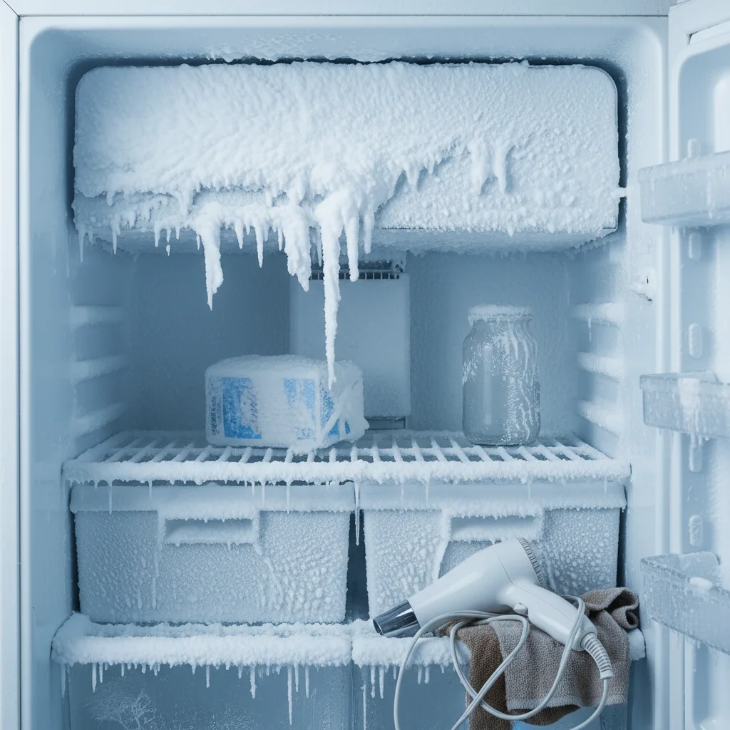 골치 아픈 성에, 직냉식의 단점