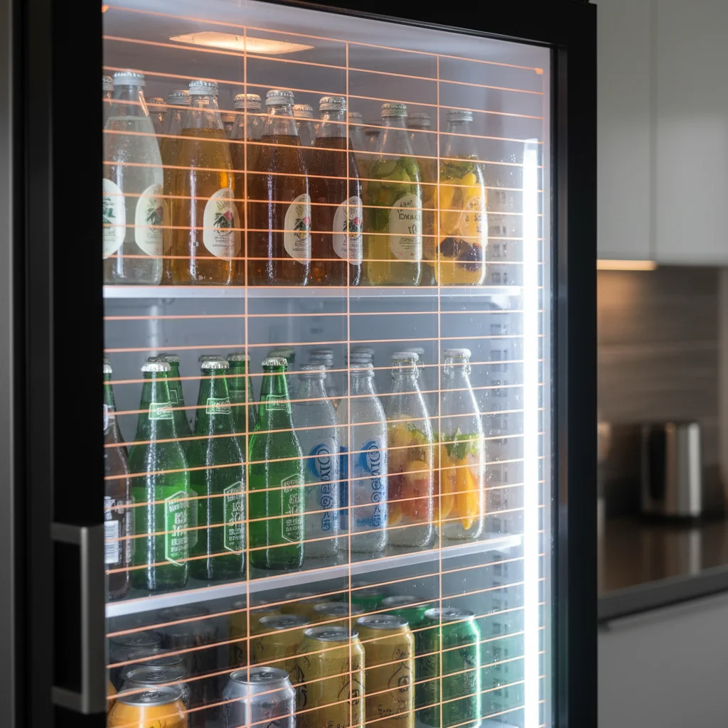 열선 유리로 깨끗한 시야 확보