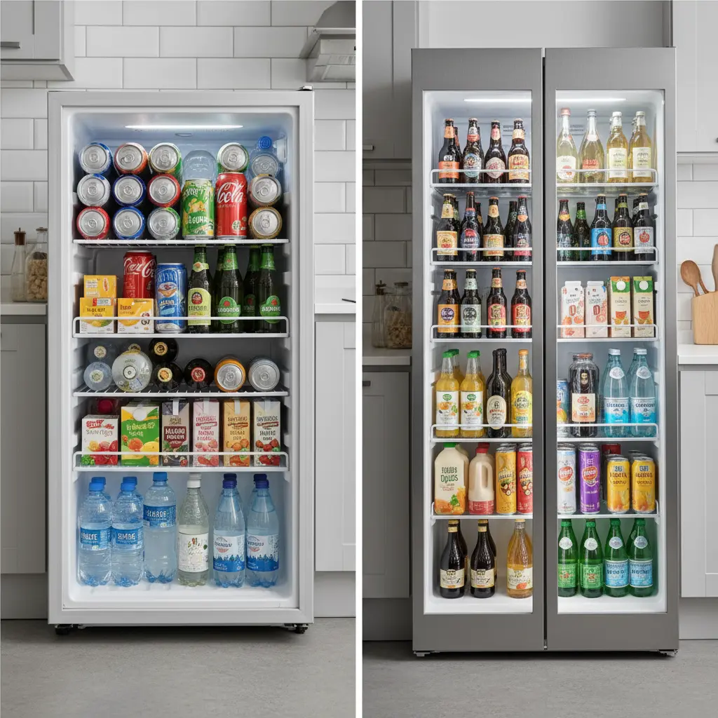 용량별 크기 비교, 1.5배를 기억하세요