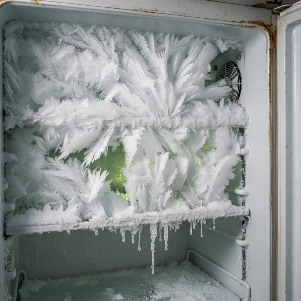 직접냉각 방식의 성에