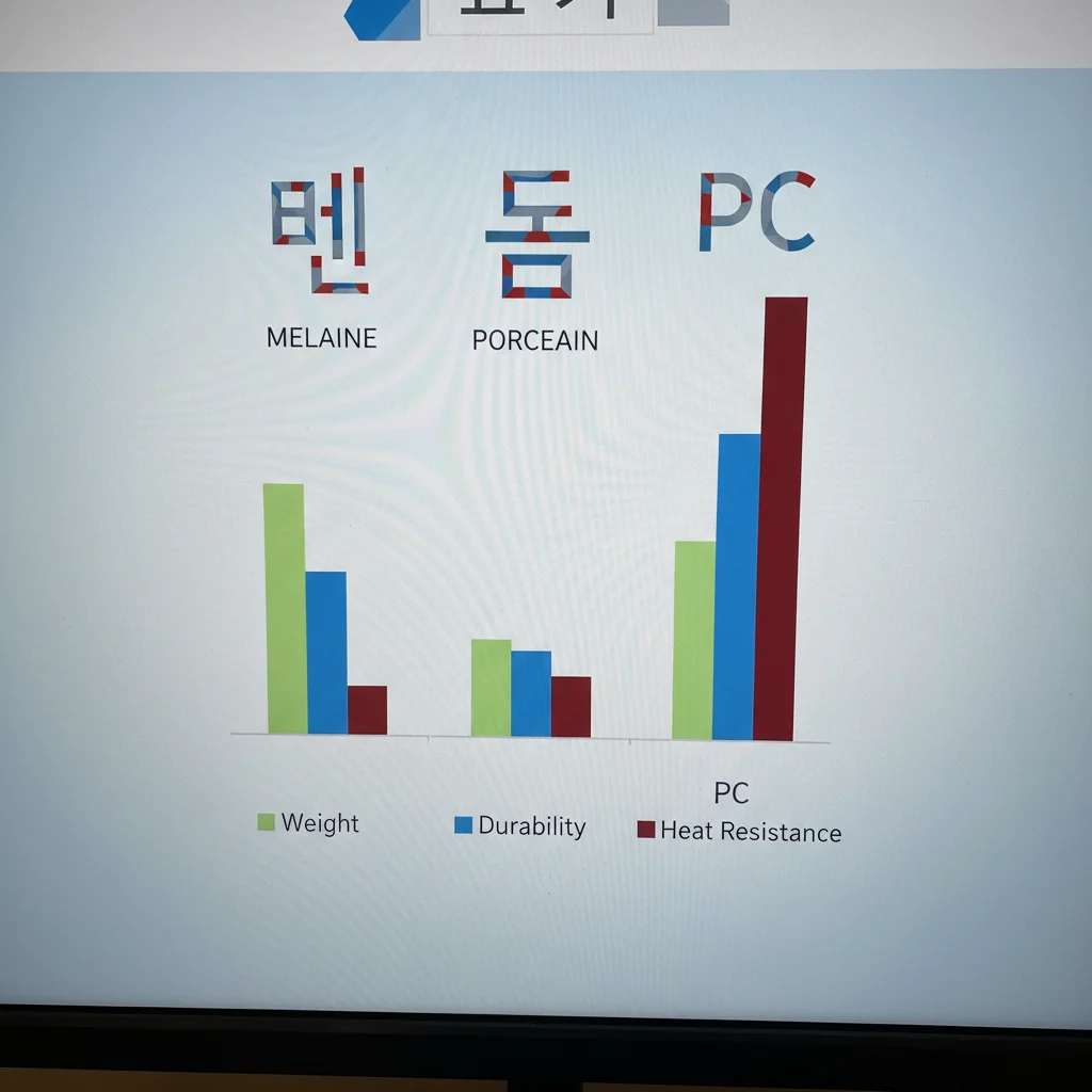 소재별 장단점 한눈에 보기