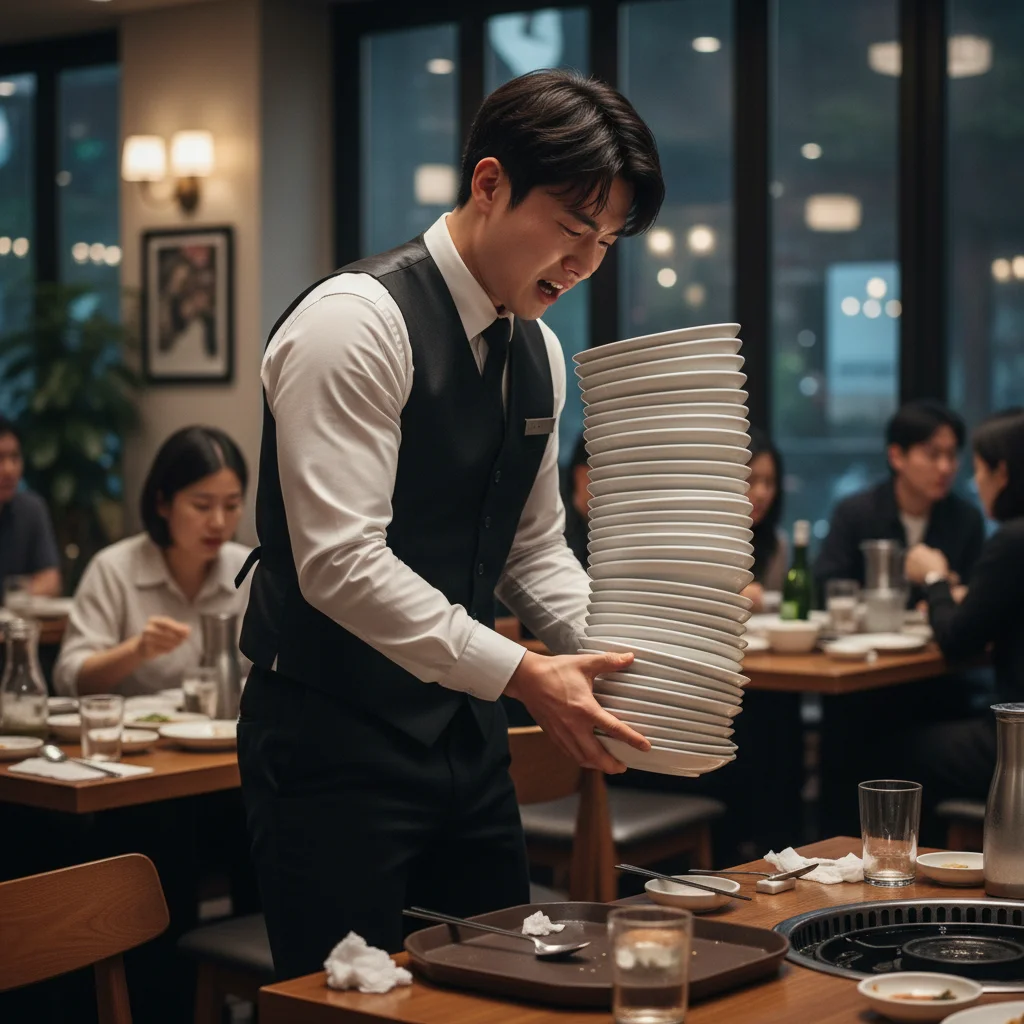 무거운 그릇은 직원 킬러