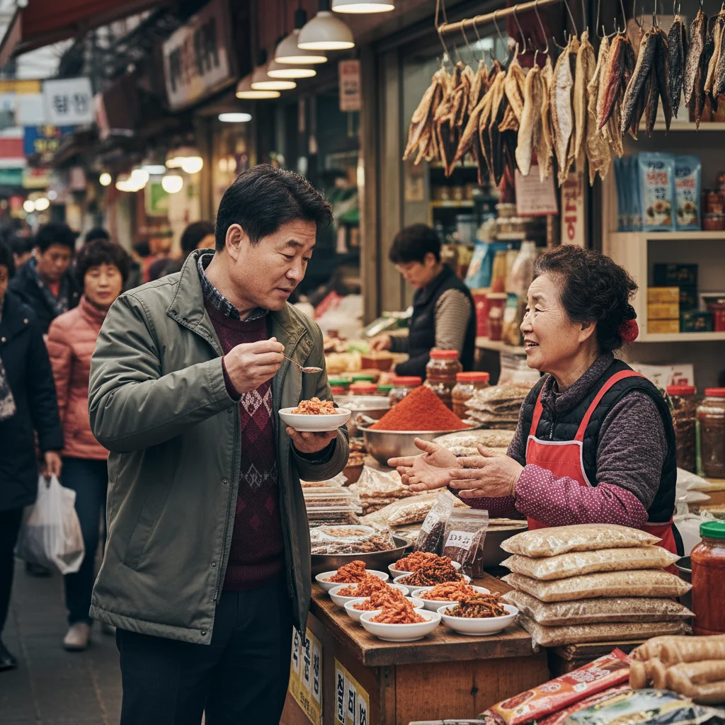 남대문 시장 실사 확인