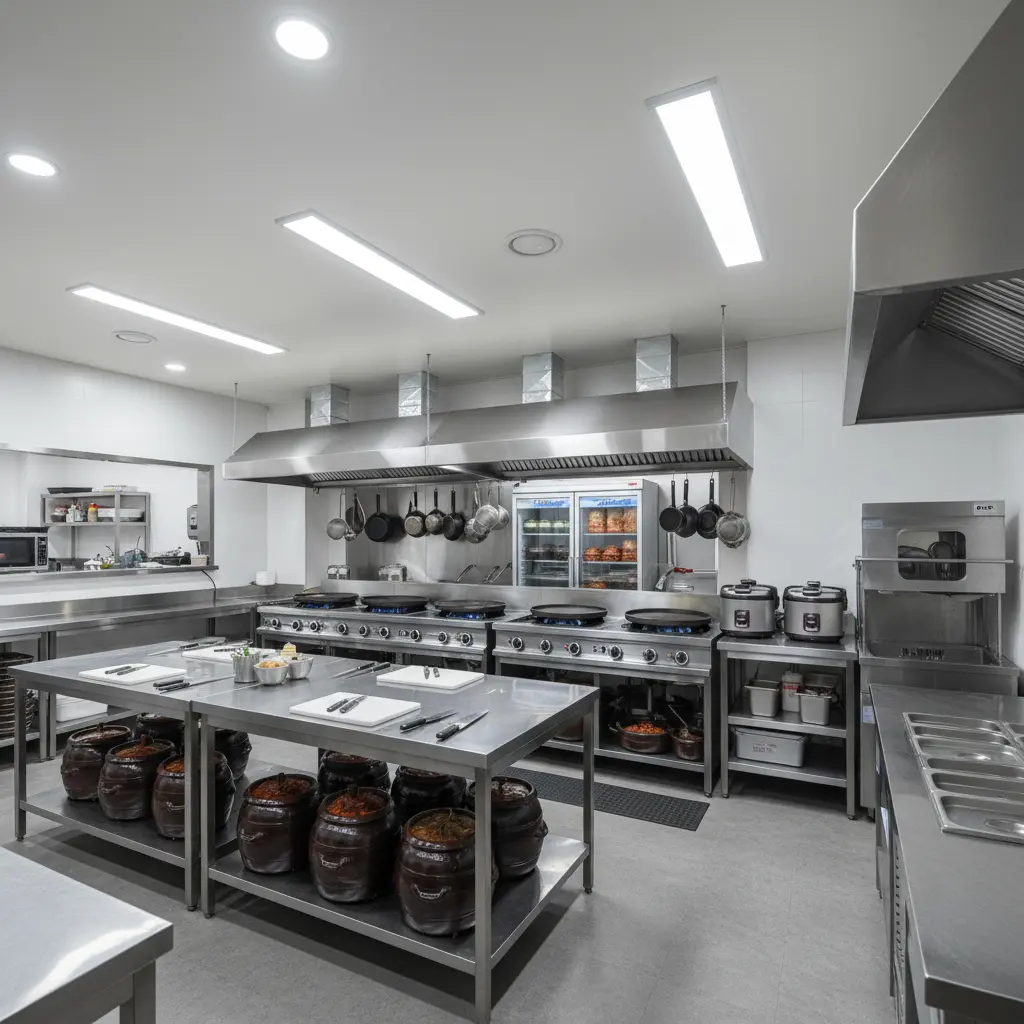 완벽한 주방 세팅