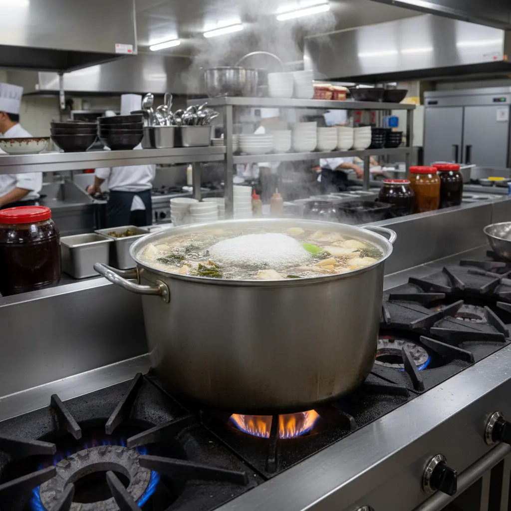 육수용 높은 렌지