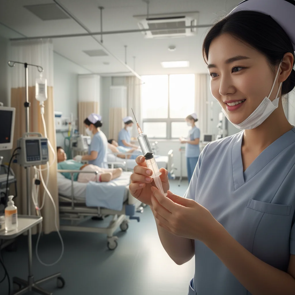 통증 없는 주사기