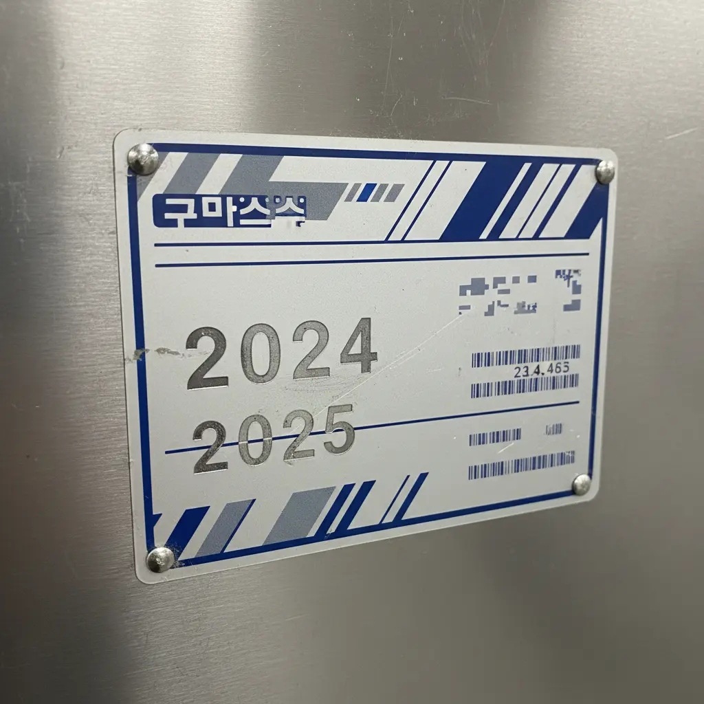 제조년월 확인 필수