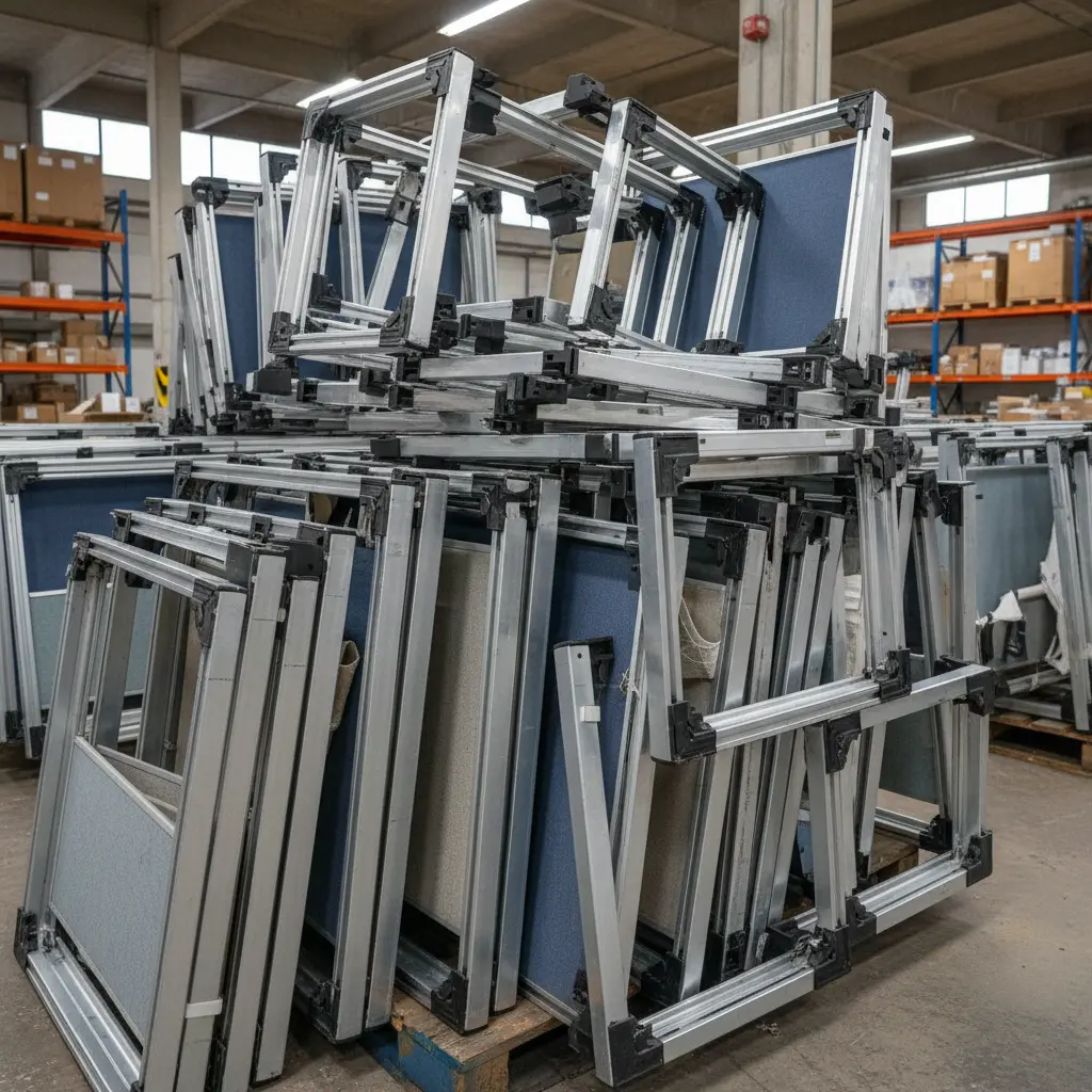 파티션 부속품 체크