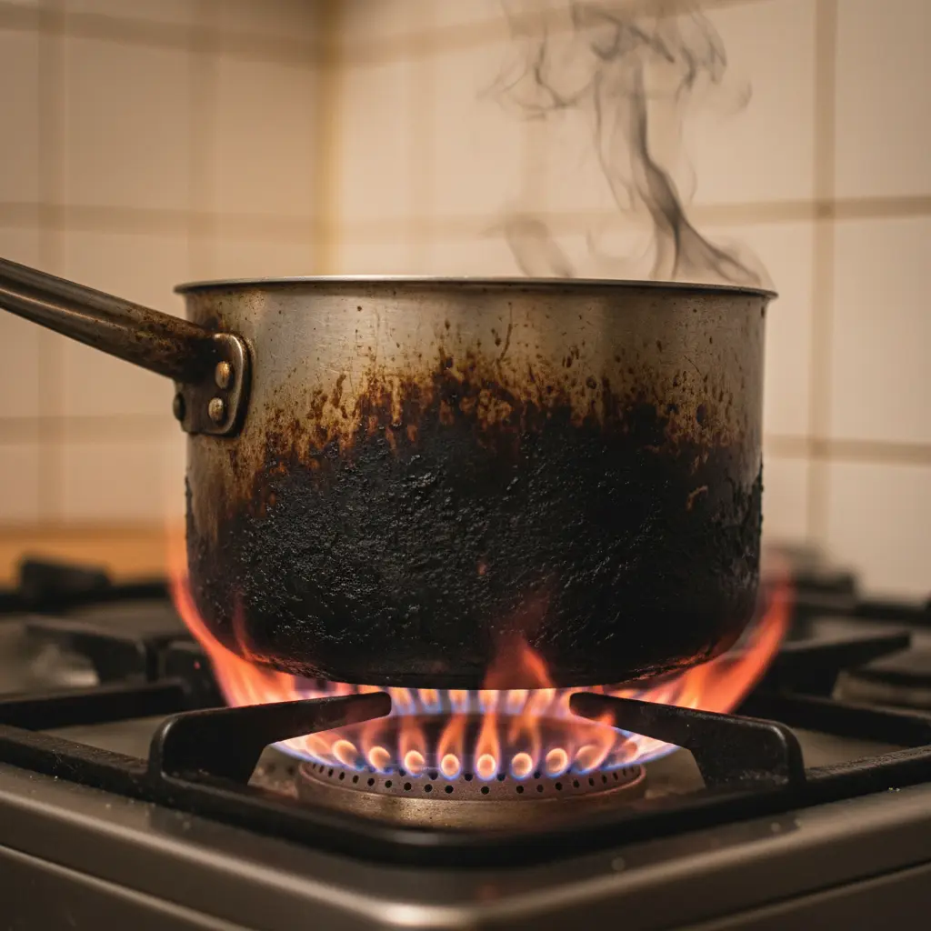 붉은 불꽃 위험