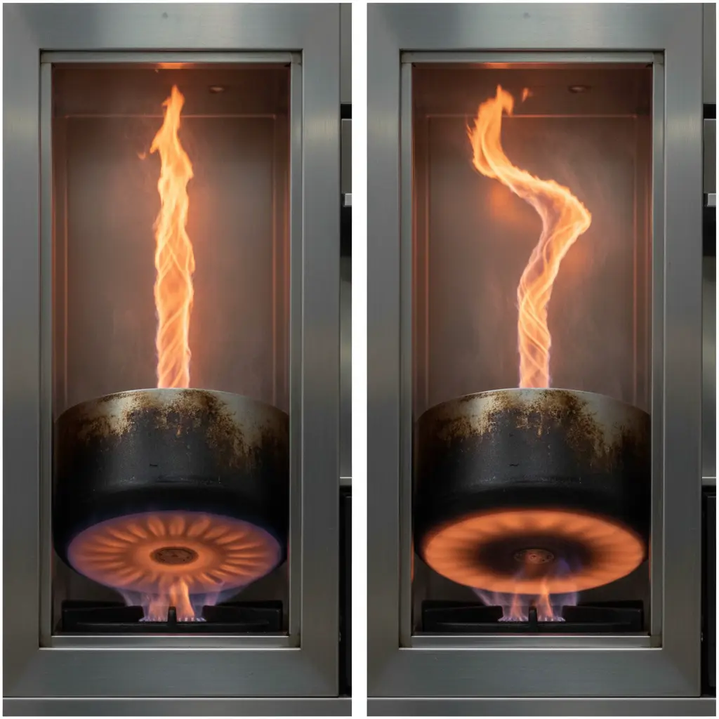 일반 화구 vs 회전 화구