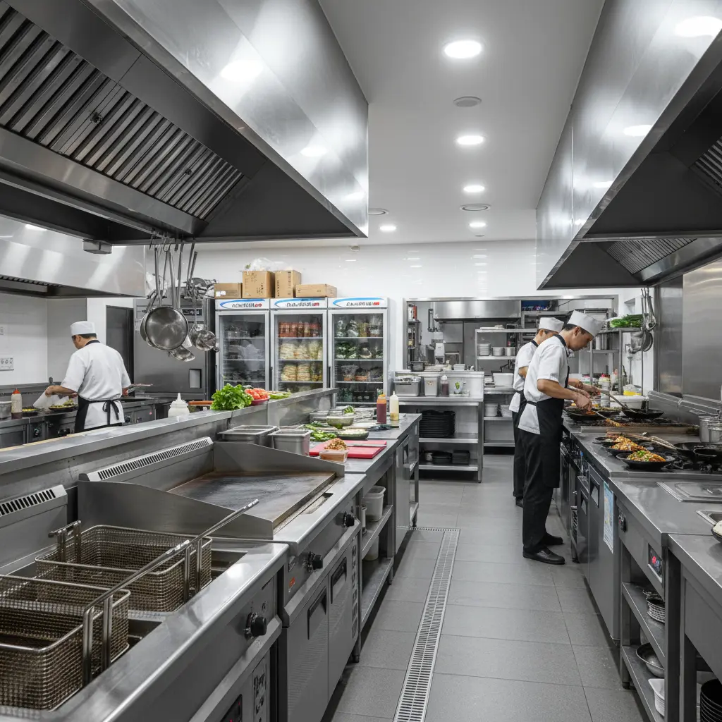 효율적인 주방의 완성