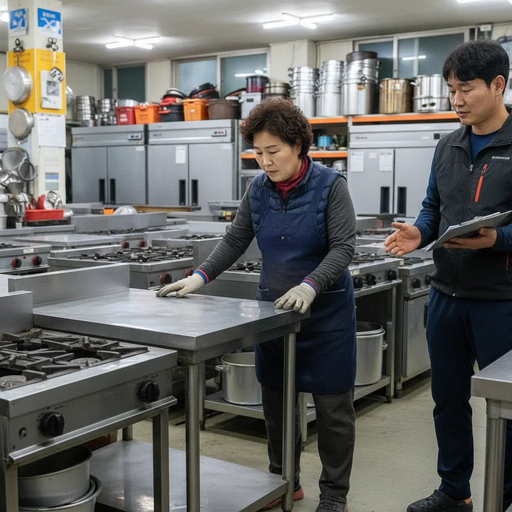 중고는 실물 확인 필수