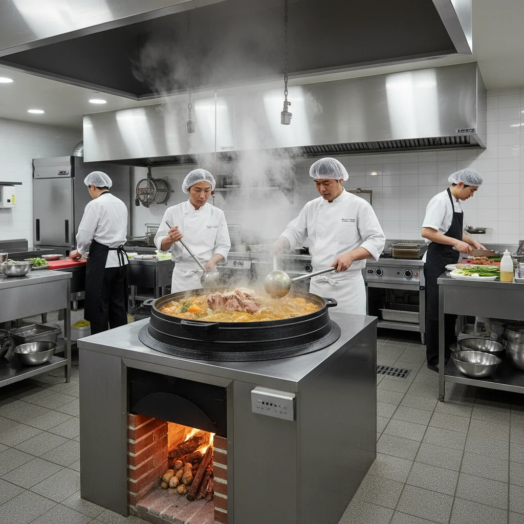 주방의 핵심 가마솥