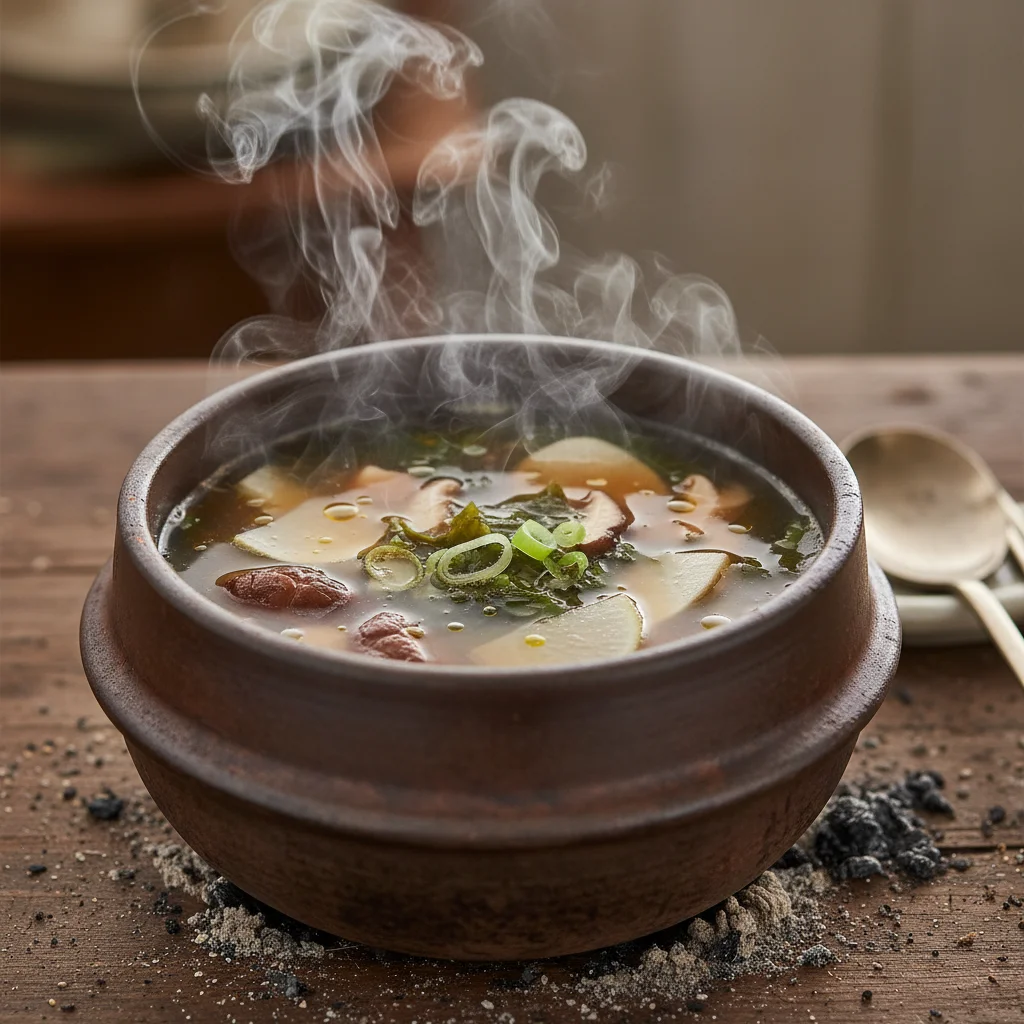 깊은 맛의 결과물