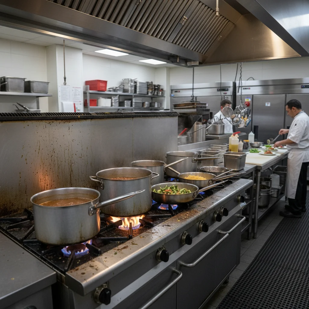 대용량 조리용 렌지