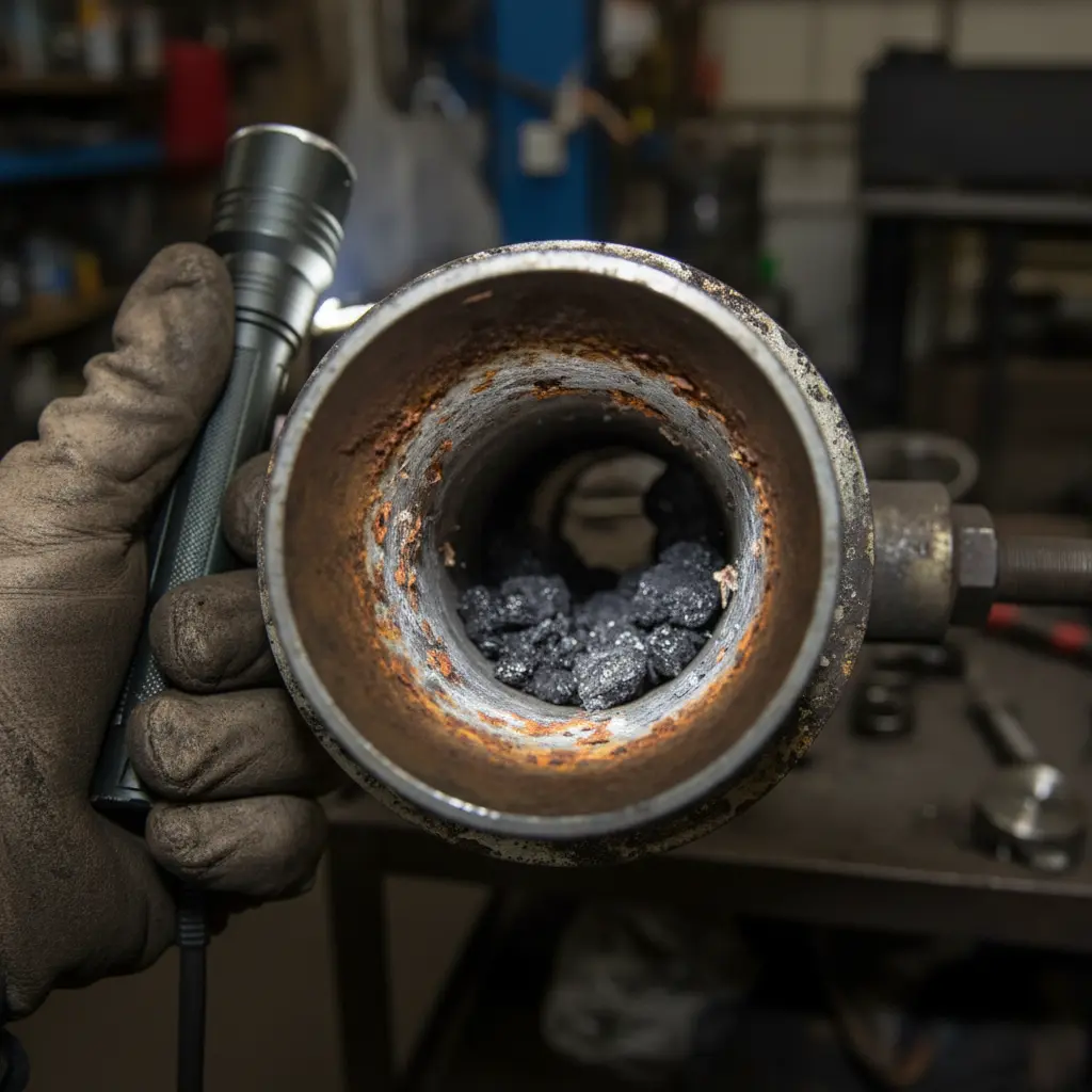 배관 내부 부식 점검