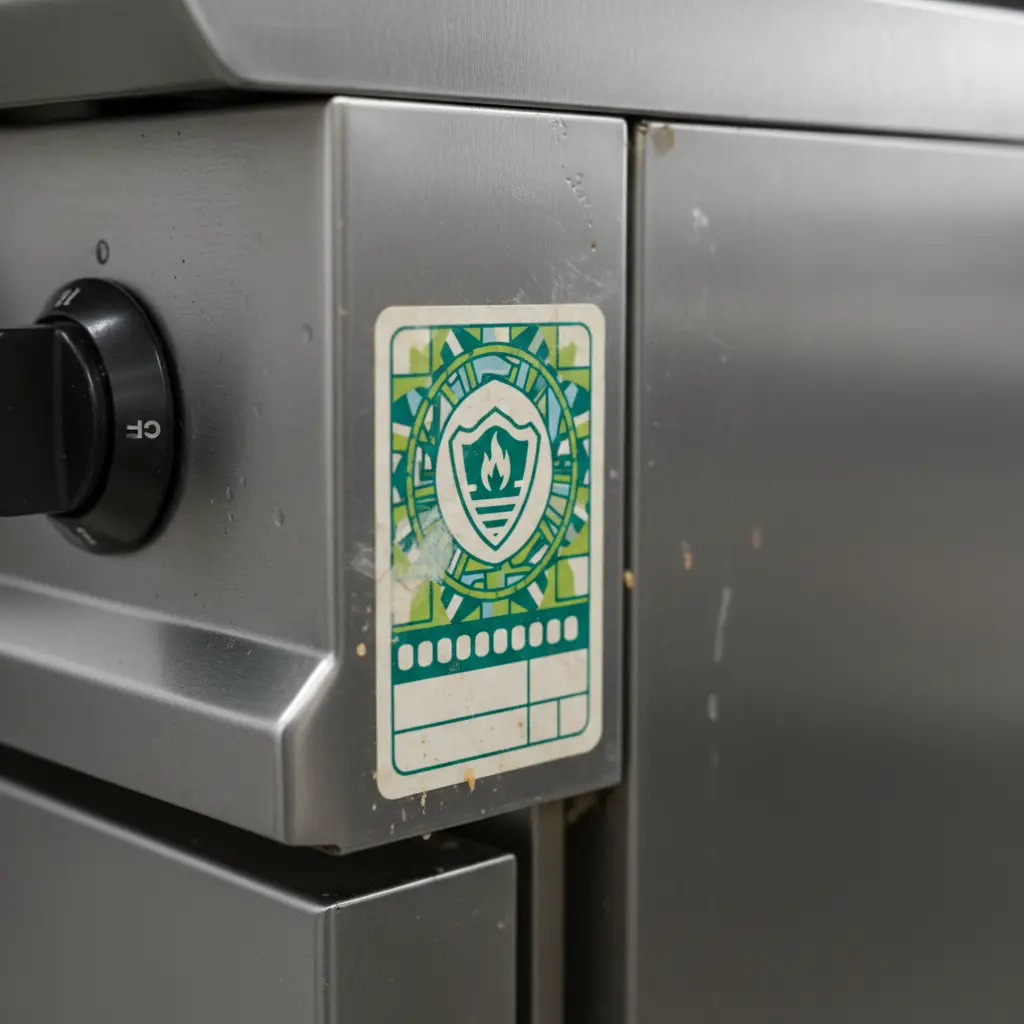 안전 검사 필증 확인