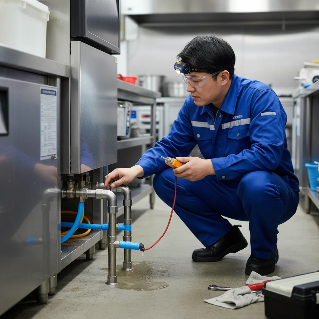 누수 체크 필수