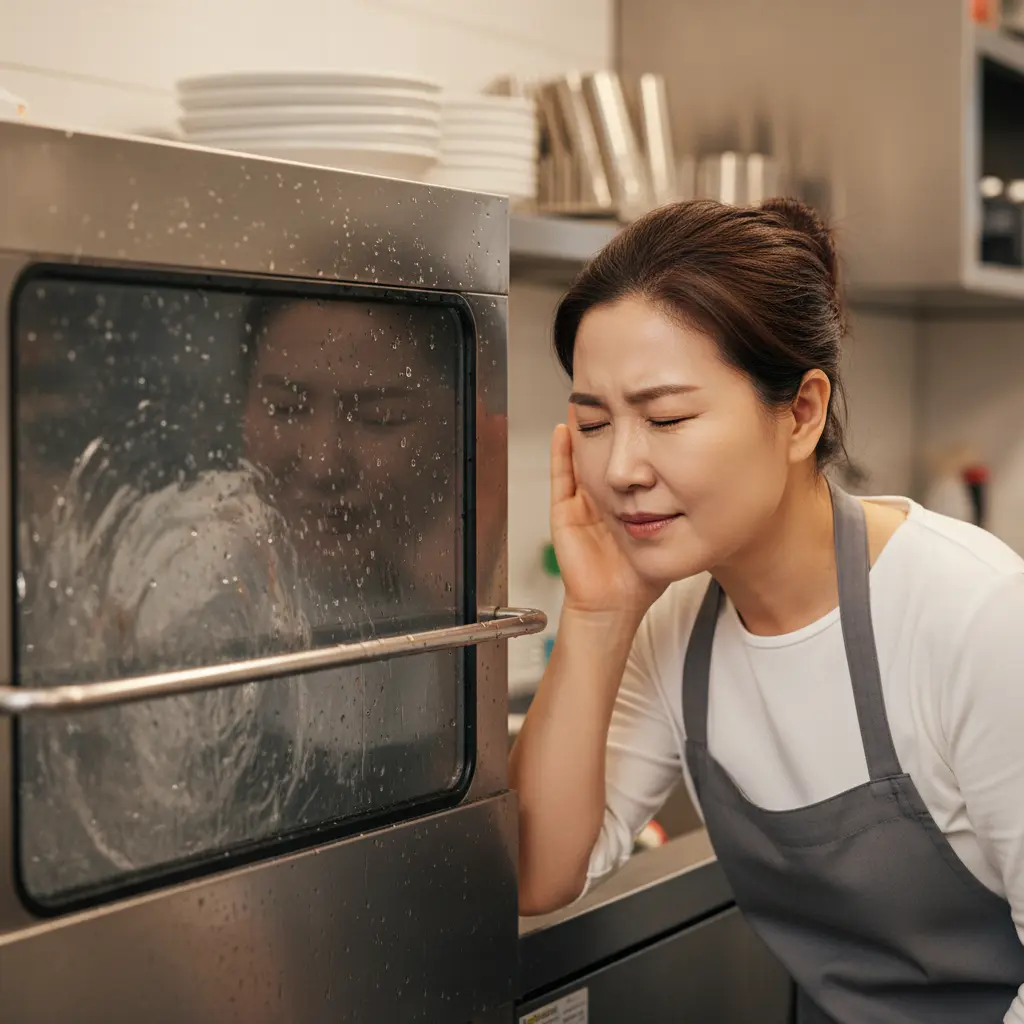 식기세척기 소음 확인