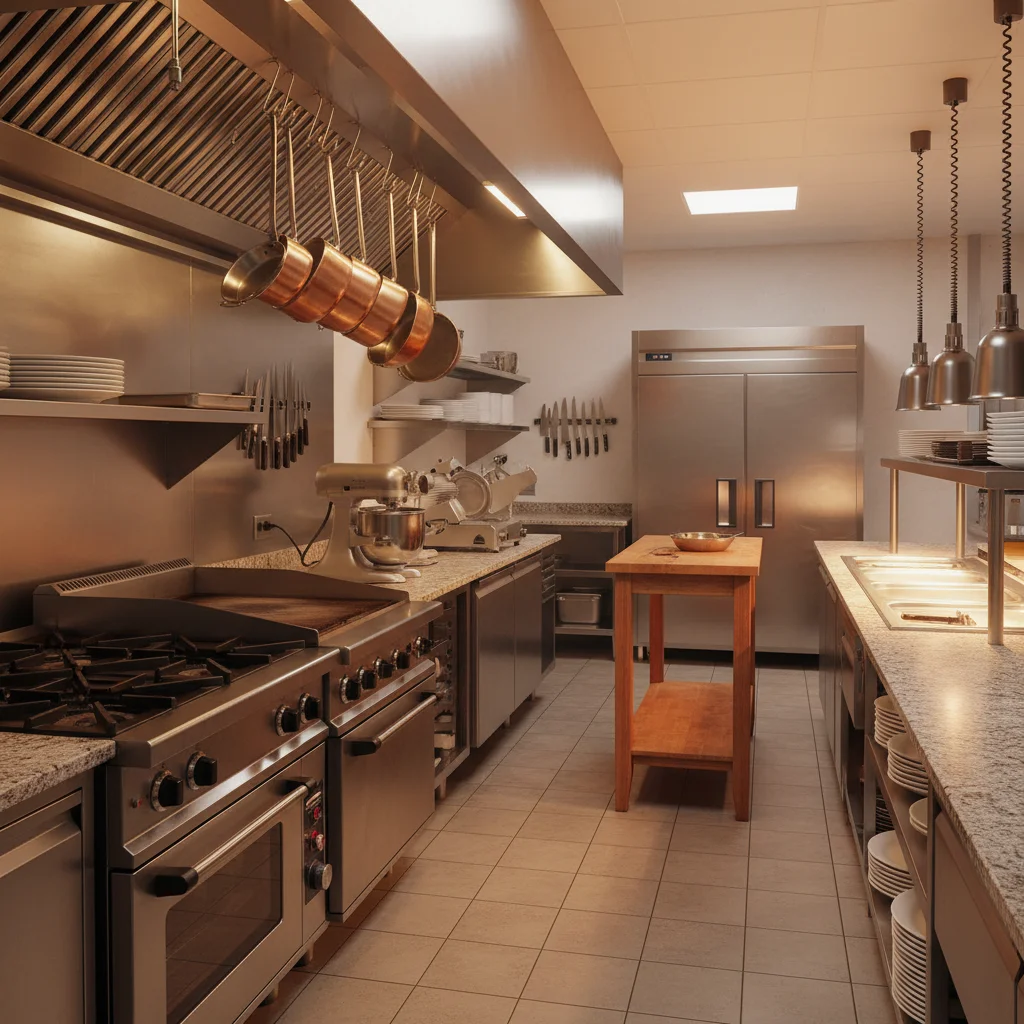 성공적인 주방 세팅