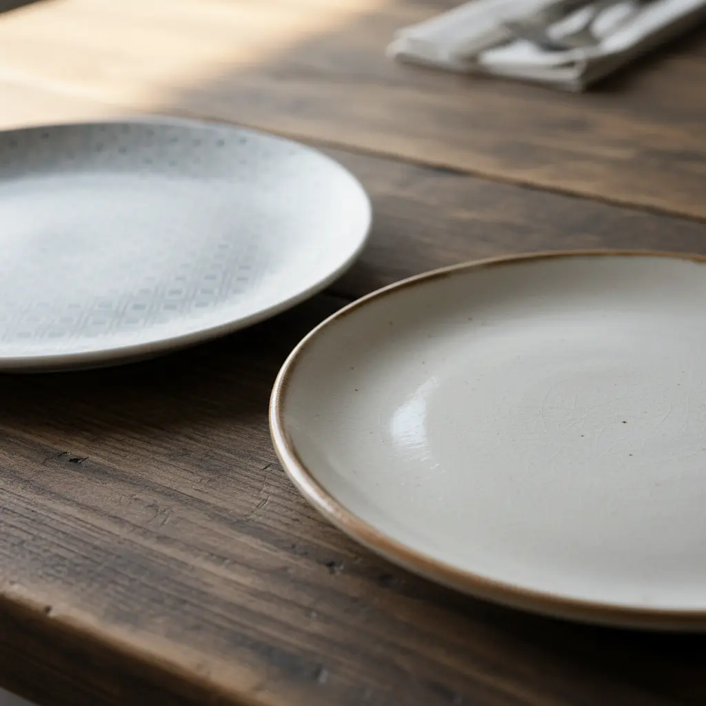 멜라민 vs 도자기