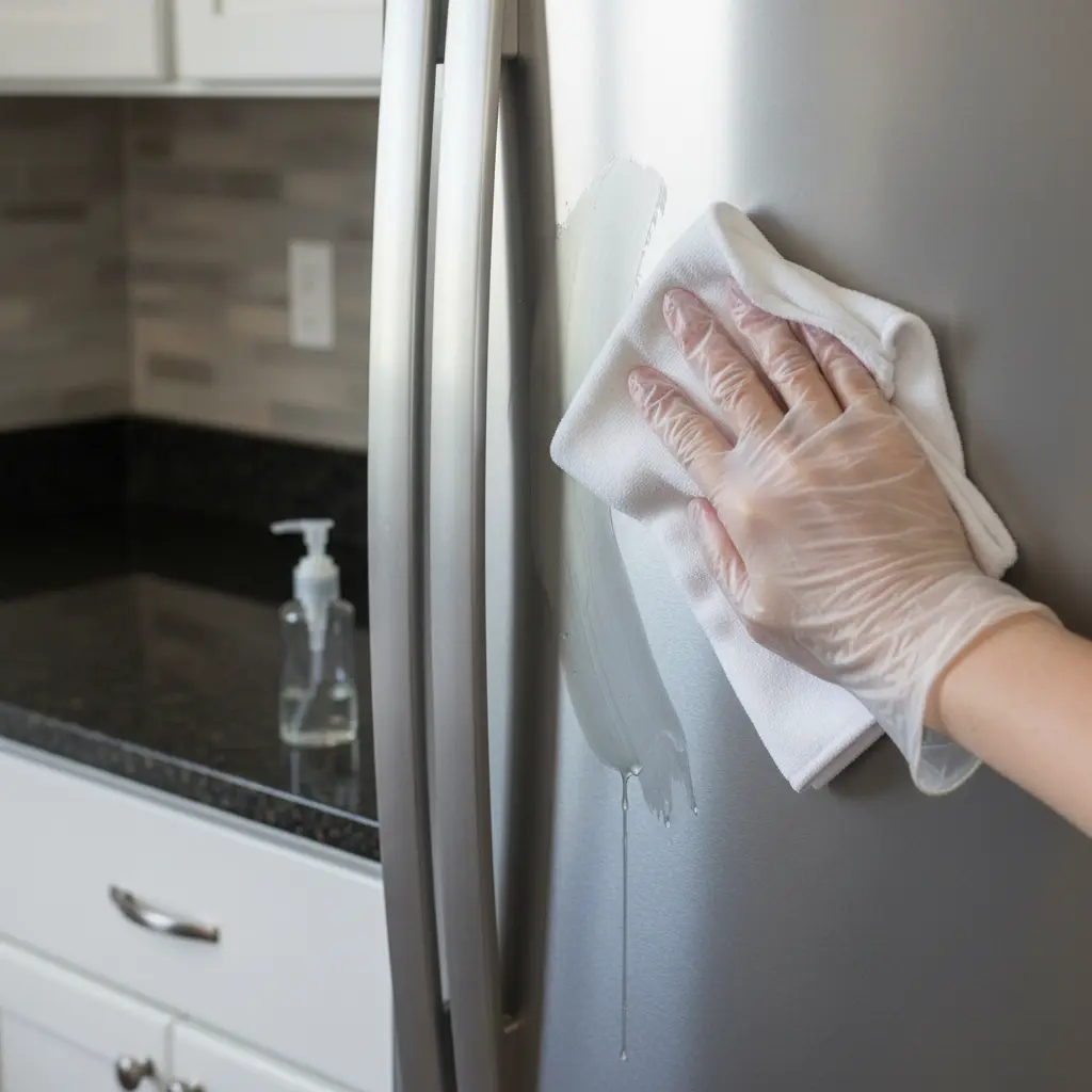 베이비오일로 광택 관리