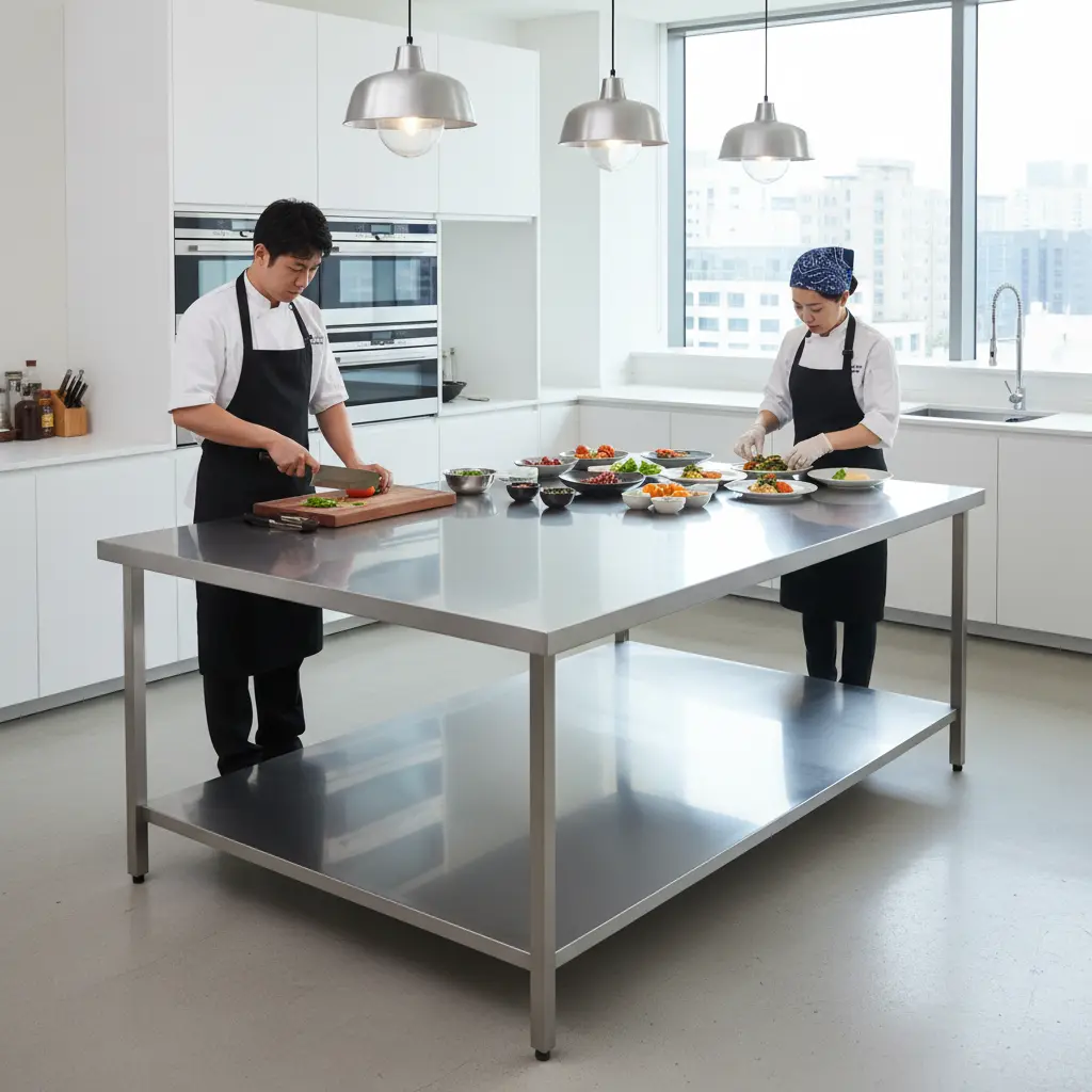 중앙엔 평작업대