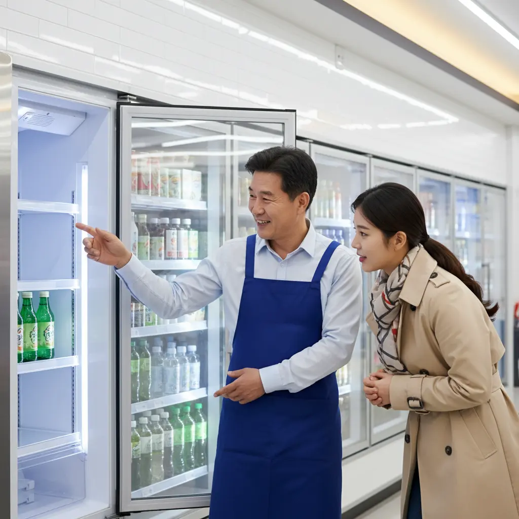 냉장고 내부 확인 필수